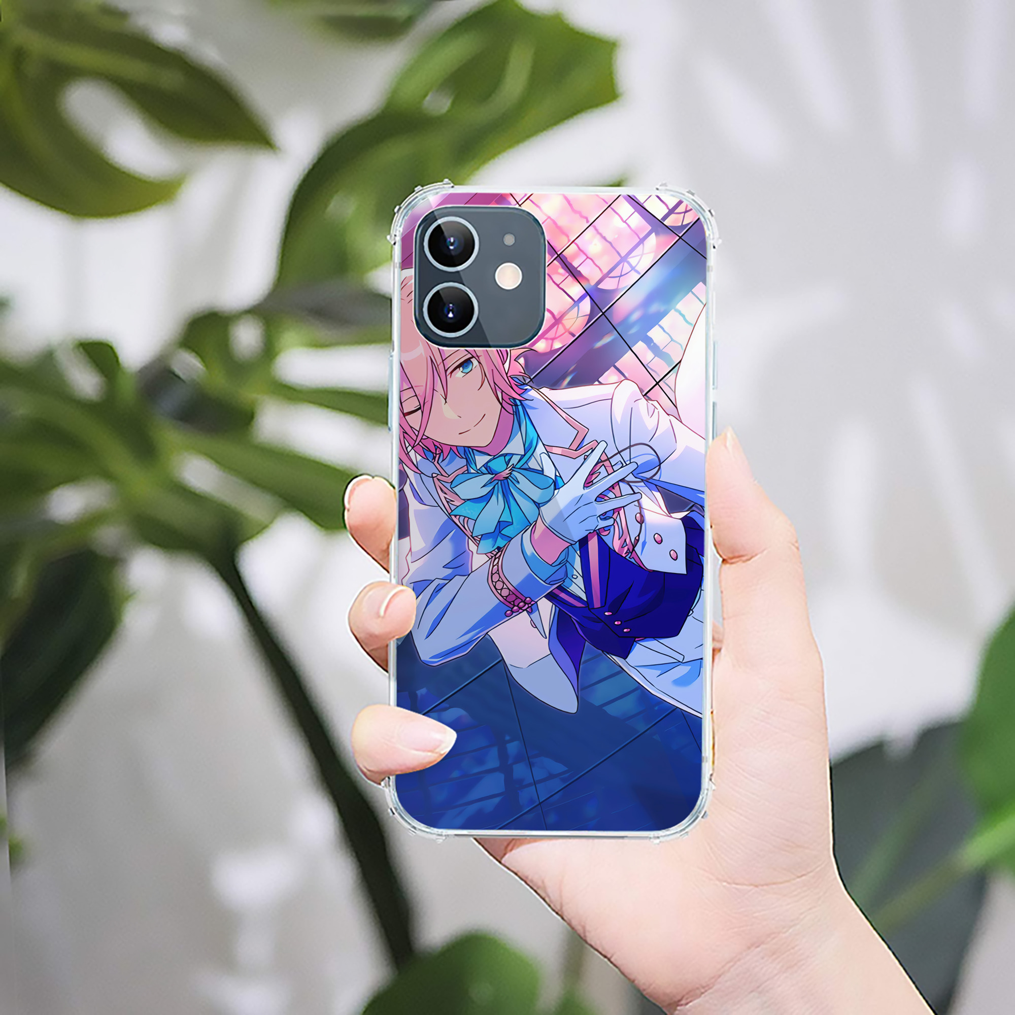 （画像用） あんさんぶるスターズ! Ensemble Stars 【iPhone 12シリーズ対応】透明スマホケース（クリアソフトケース）
